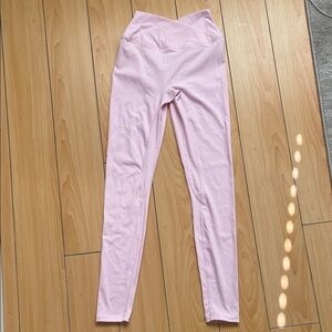 Crop Shop Boutique Pink Leggings scrunch